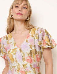 Floral Peplum Top