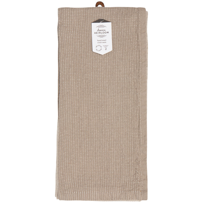 Stone Dash Hand Towels Set of 2